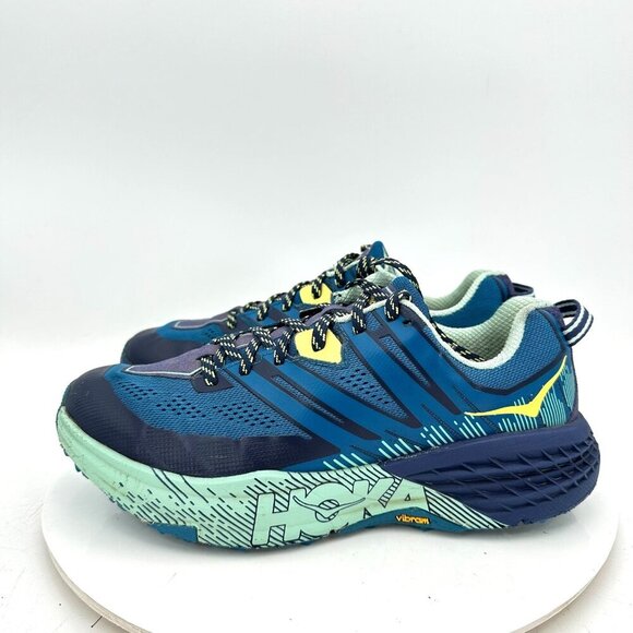 Hoka One One Shoes - Hoka One One Speedgoat 3 Women Size 9.5 1099734 SMLB Seaport Medieval Blue Shoes